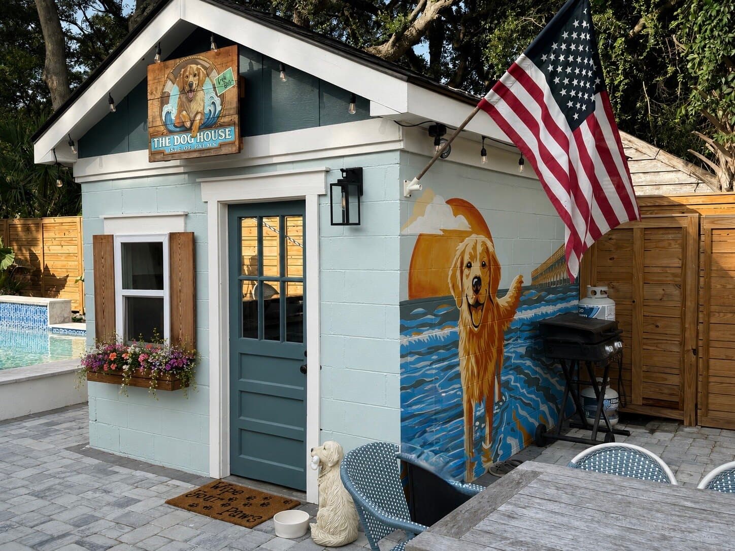 Every good dog deserves a mural.